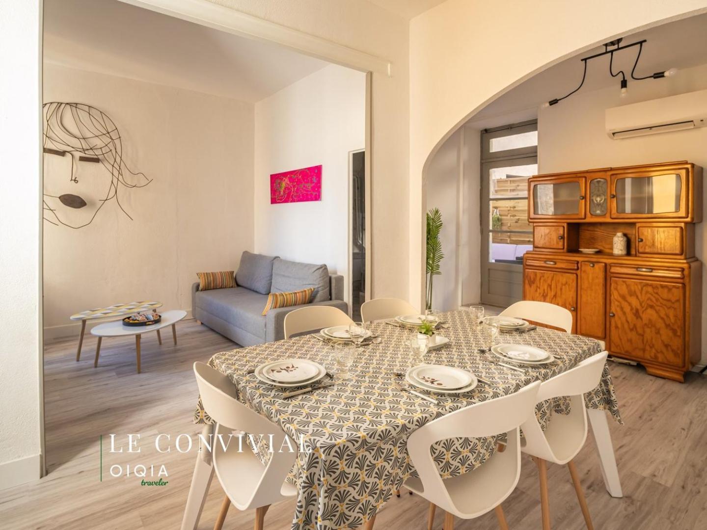 Le Convivial ~ Climatisation ~ Terrasse ~ Halles Narbonne Luaran gambar